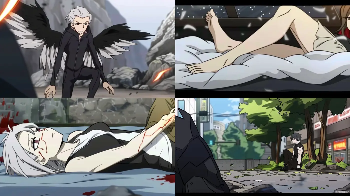 Dynamic Anime-Inspired Aesthetic with Consistent Mood and Color Themes - Midjourney sref style