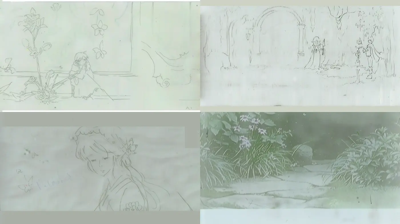 Whispers of Ethereal Gardens: A Dreamlike Watercolor Fusion - Midjourney sref style