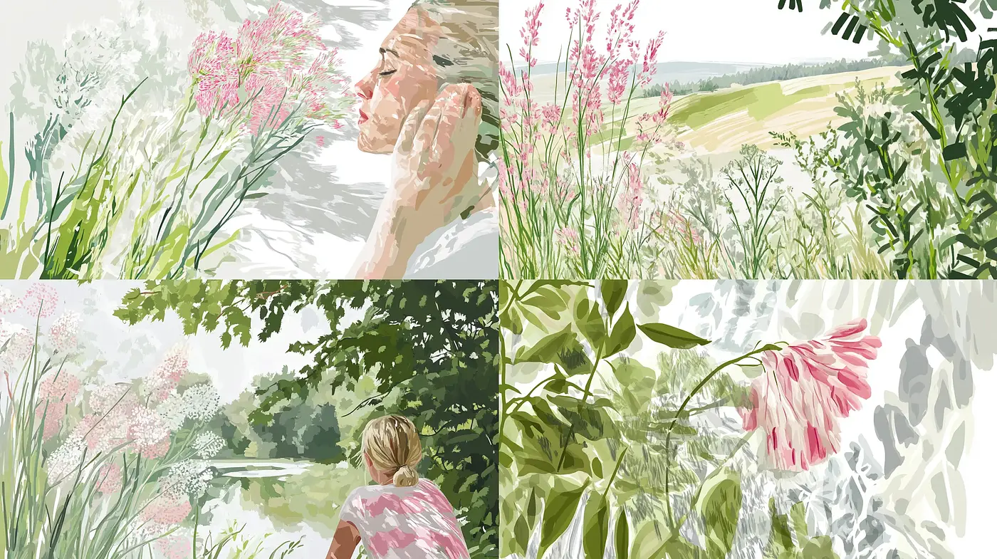 Pastoral Serenity: A Fusion of Digital Impressionism and Modern Subtlety - Midjourney sref style