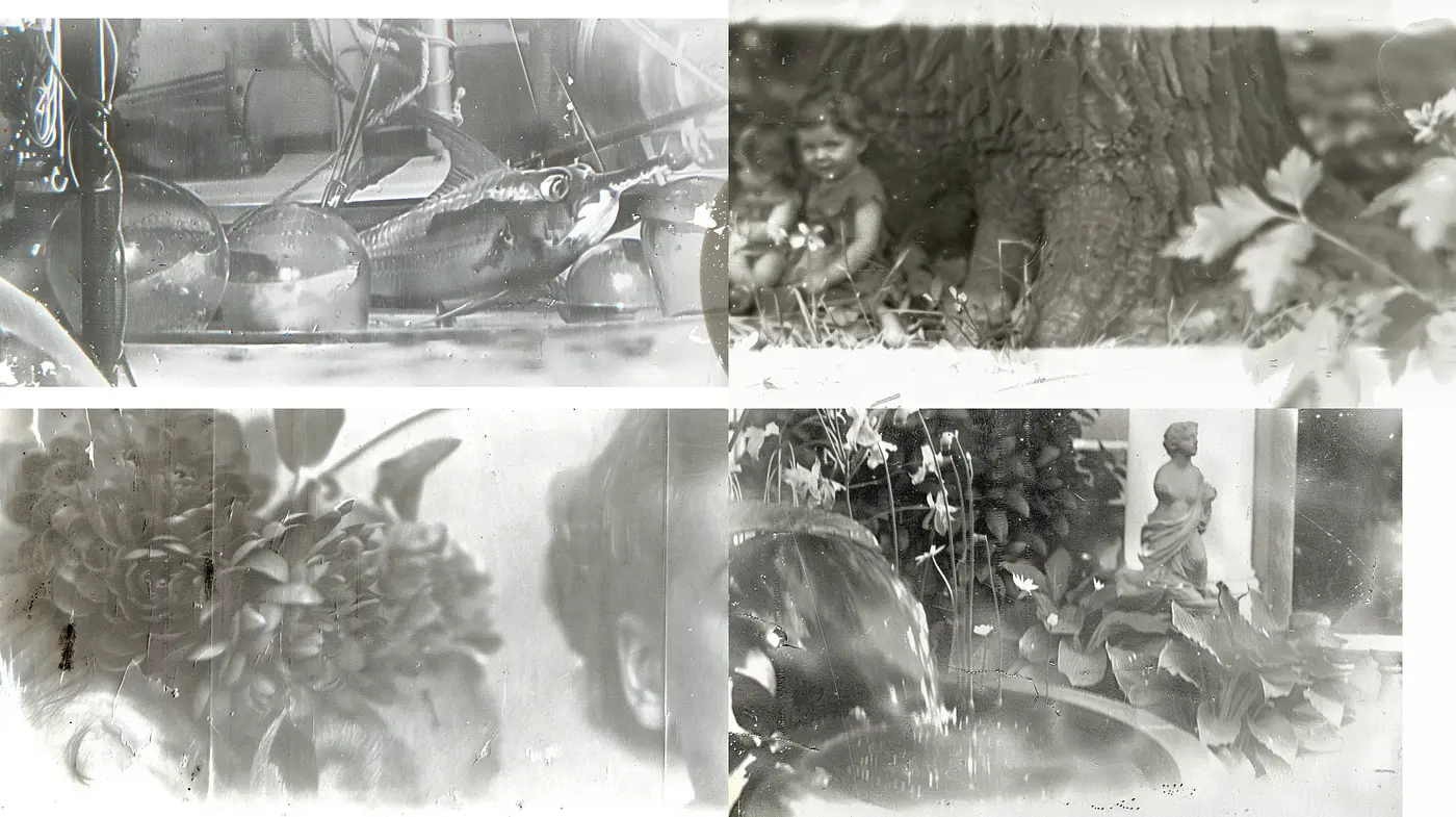 Monochromatic Dreamscape with Ethereal Textures - Midjourney sref style