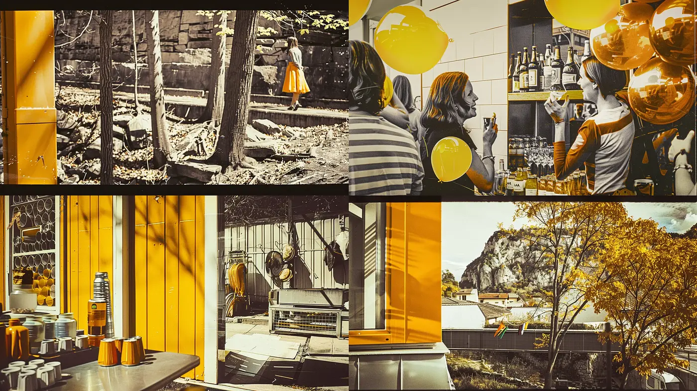 Sepia-Toned Nostalgia: A Consistent Vintage Aesthetic Across Varied Scenes - Midjourney sref style