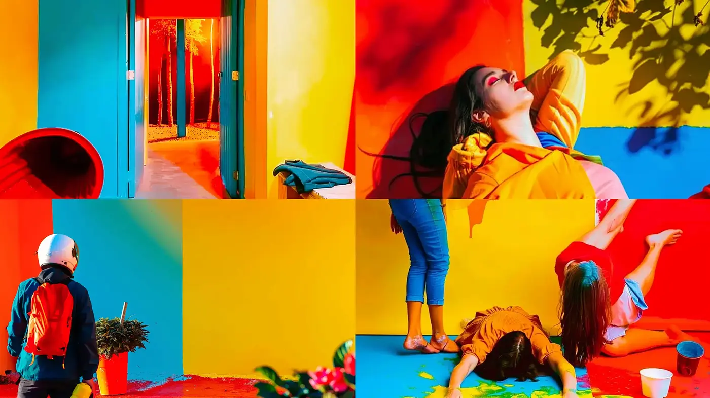 Bold and Vivid Color Revelations in Contemporary Photorealism - Midjourney sref style