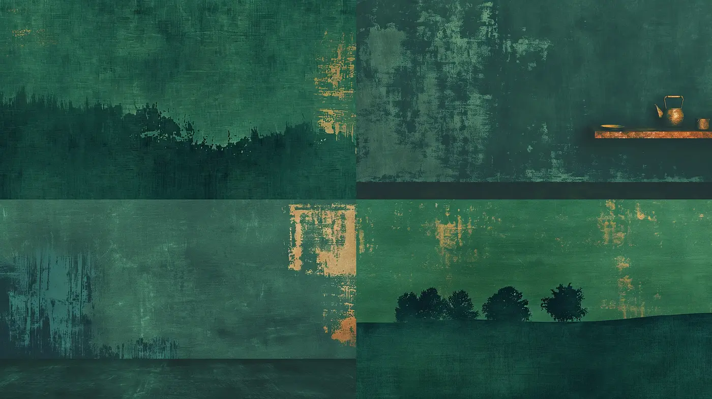 Ethereal Verdant Dreamscapes: The Fusion of Tranquility and Abstraction - Midjourney sref style