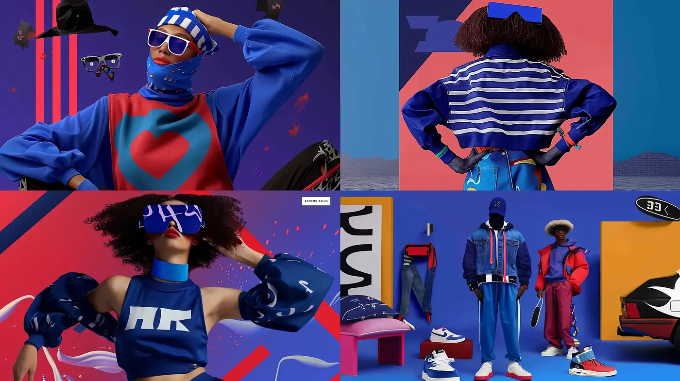 Contemporary Urban Cool with a Pop of Surrealism - Midjourney sref style