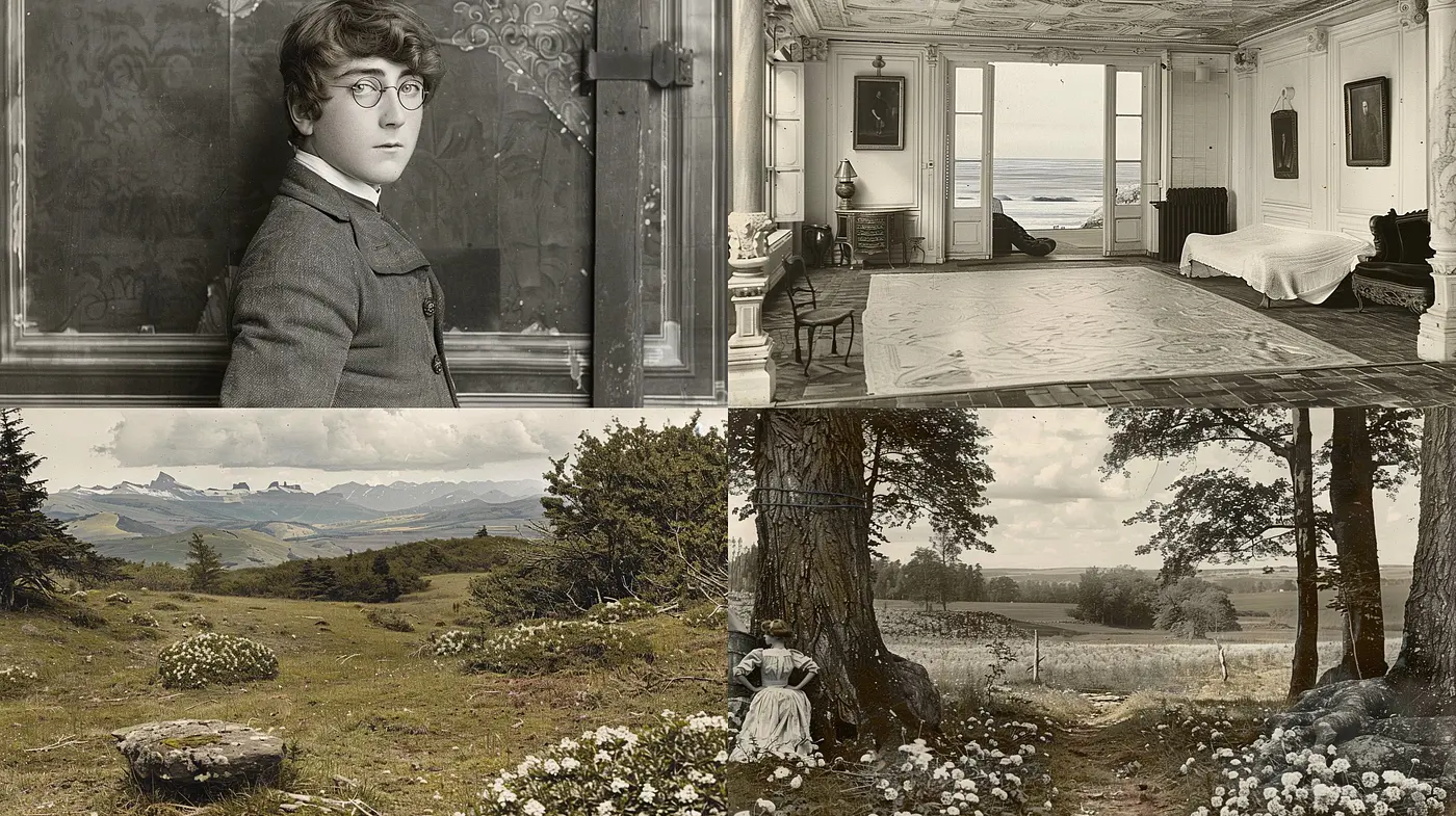 Timeless Sepia Tones: A Homage to Classic Pictorialism and Nostalgic Landscapes - Midjourney sref style