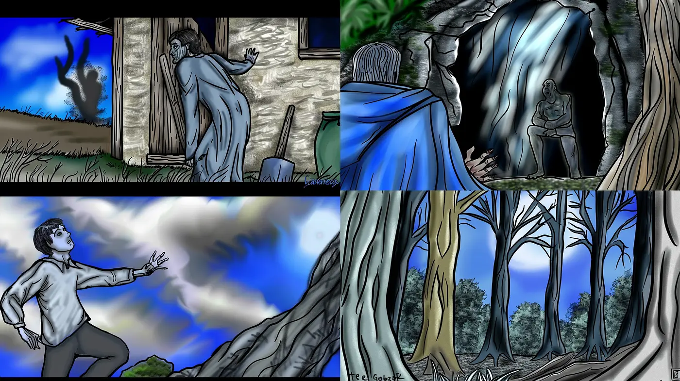 Mystical Enchantment in Vivid Comic-Inspired Imagery - Midjourney sref style
