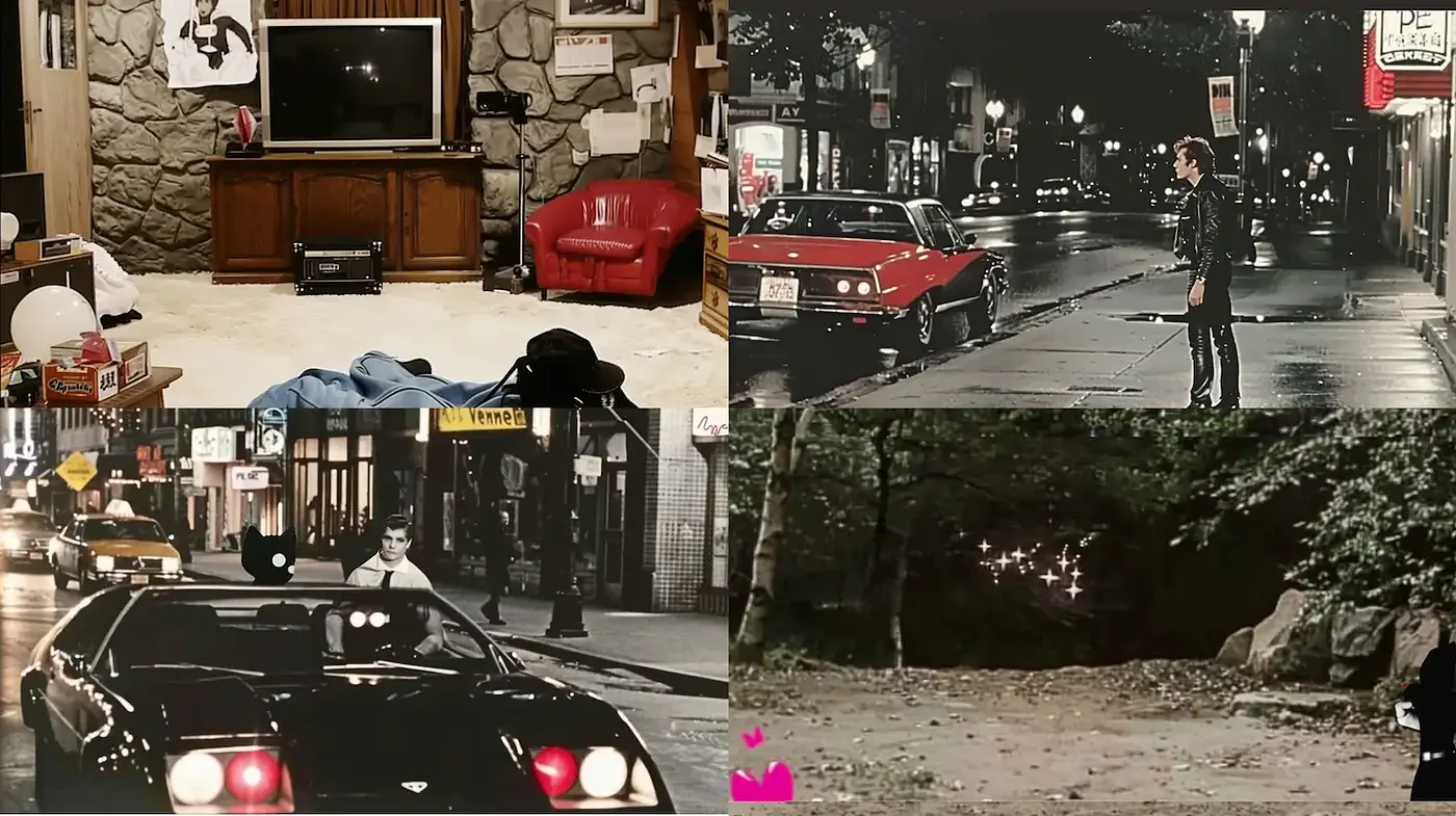 Exploration of Mid-Century Americana with Retro Cinematic Aesthetics - Midjourney sref style