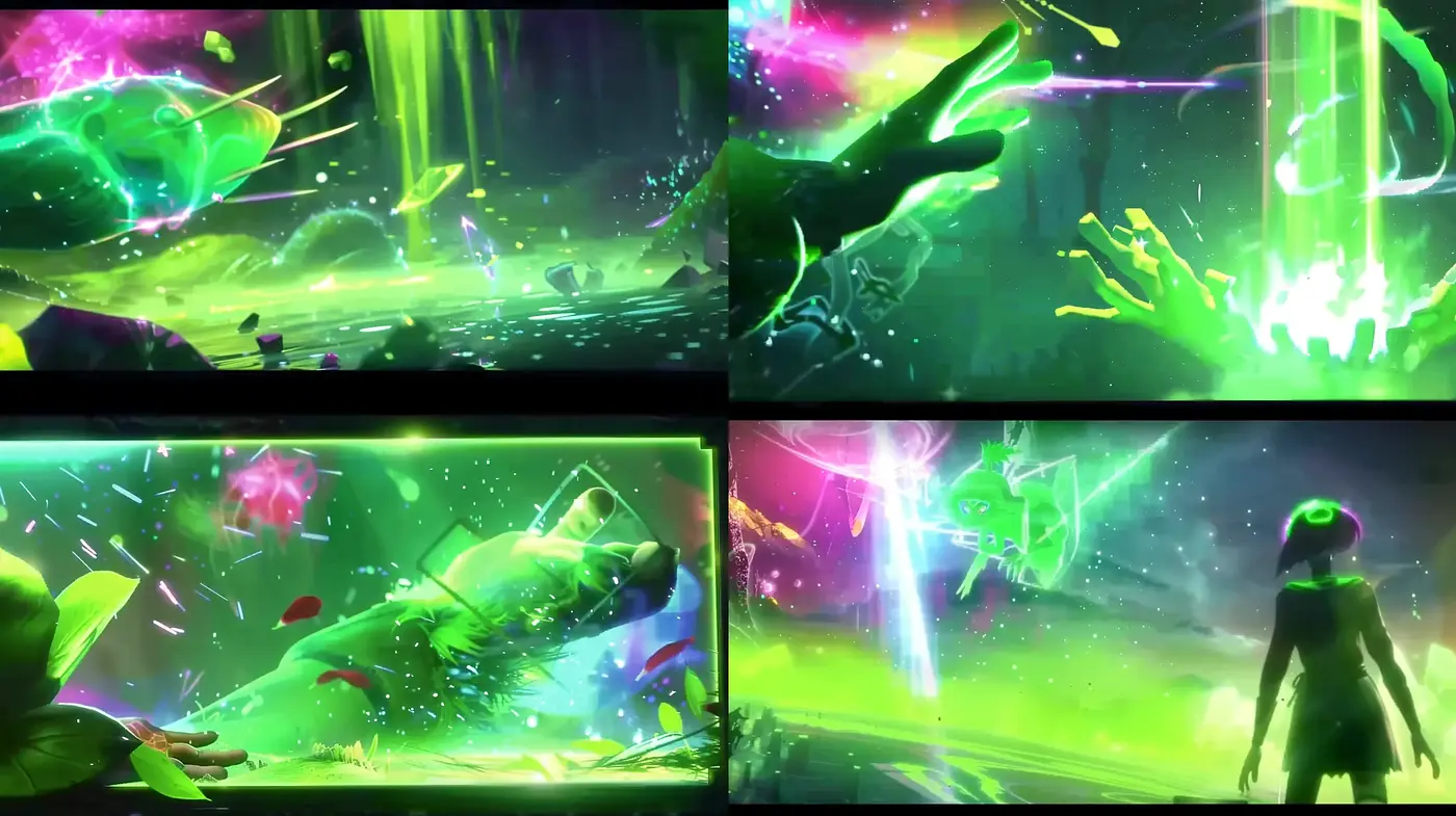 Luminous Dreamscape Fusion - Midjourney sref style