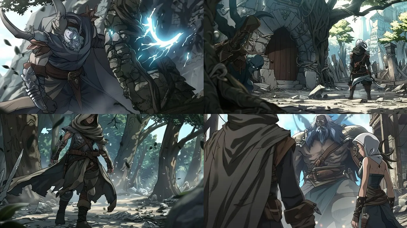 Ethereal Fantasy with a Muted Palette: A Consistent Atmospheric Ambience in Stylized Illustration - Midjourney sref style