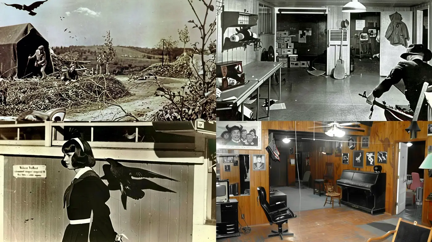 Monochromatic Nostalgia: A Homage to Vintage Americana in Sepia Tones - Midjourney sref style