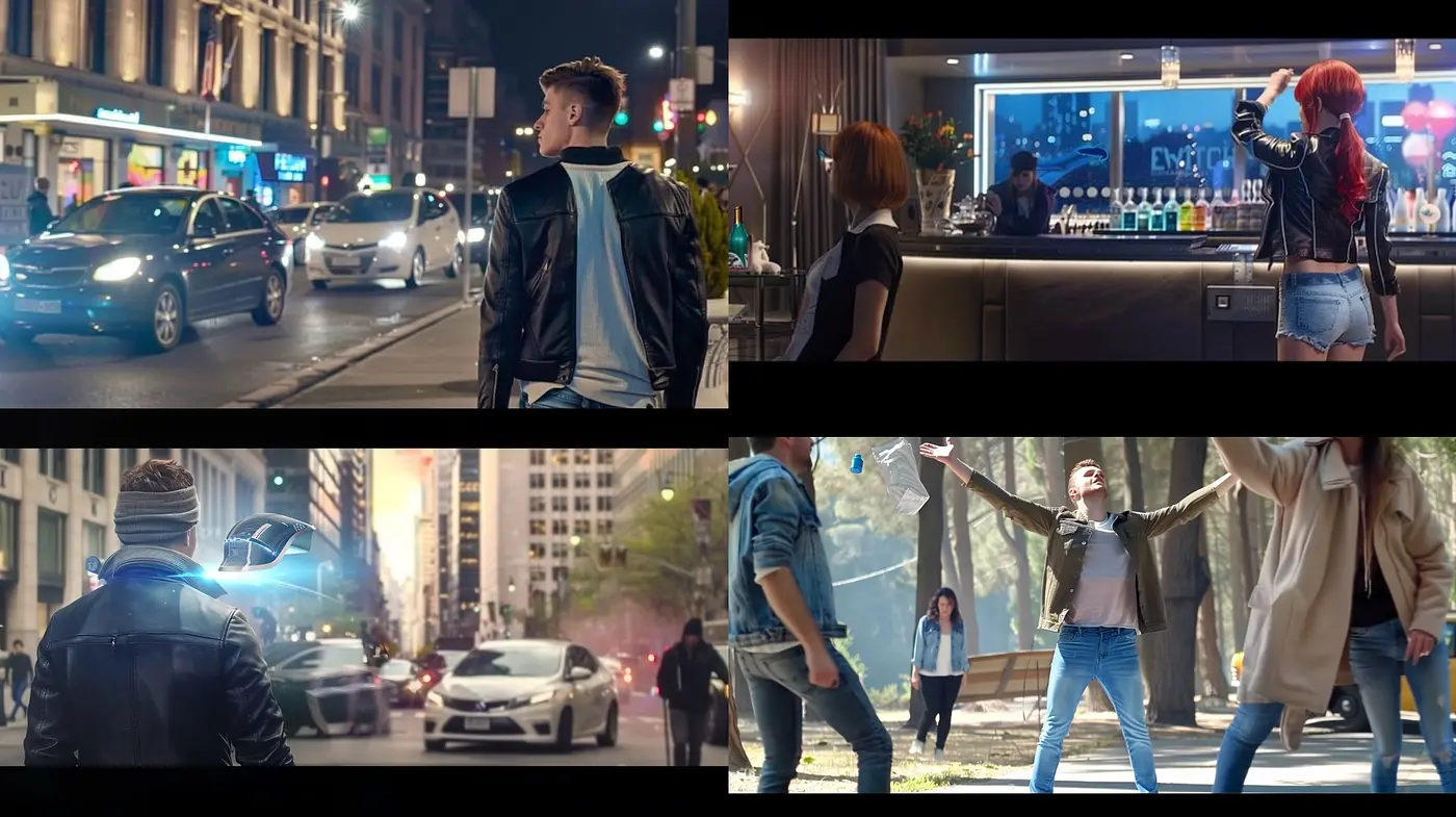 Luminous Cityscape Serenity: A Harmonious Blend of Urban Nightlife and Tranquil Moods - Midjourney sref style
