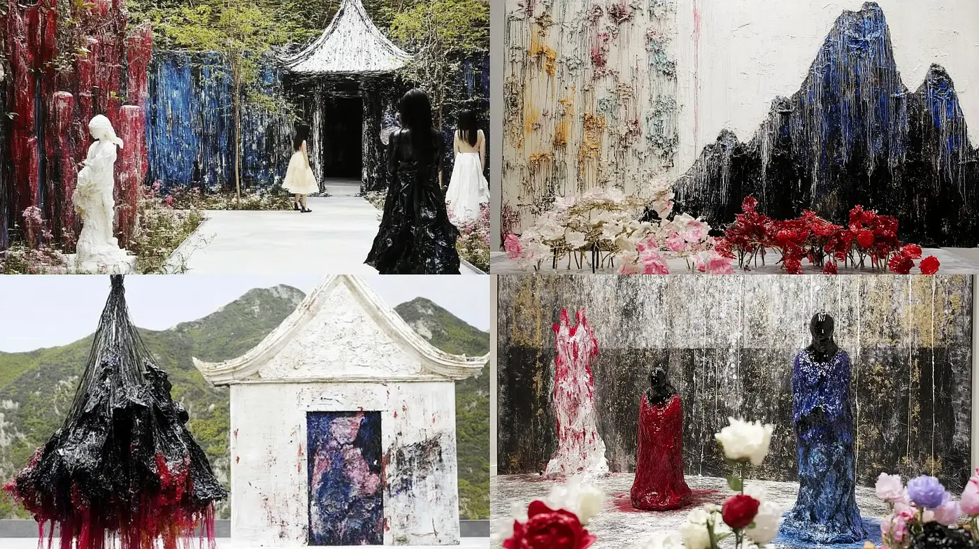 Ethereal Decadence in Monochromatic Melancholia - Midjourney sref style