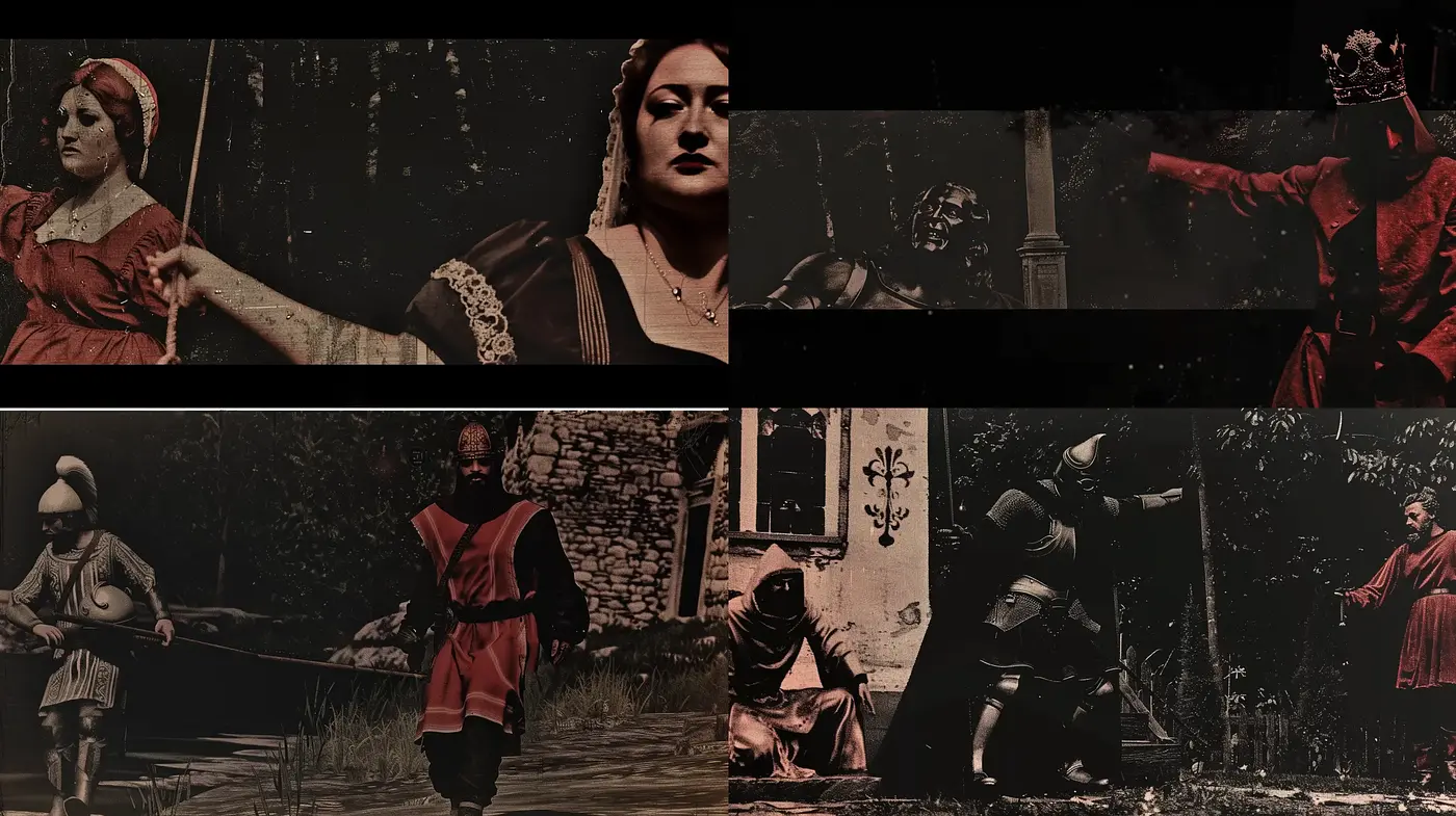 Dark Baroque Reverie: A Homage to Renaissance and Chiaroscuro - Midjourney sref style