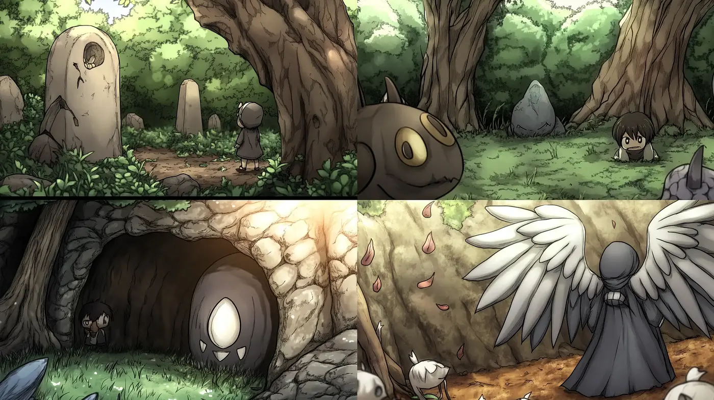 Enchanted Forest Whimsy: A Consistent Animation-Inspired Style Blend - Midjourney sref style