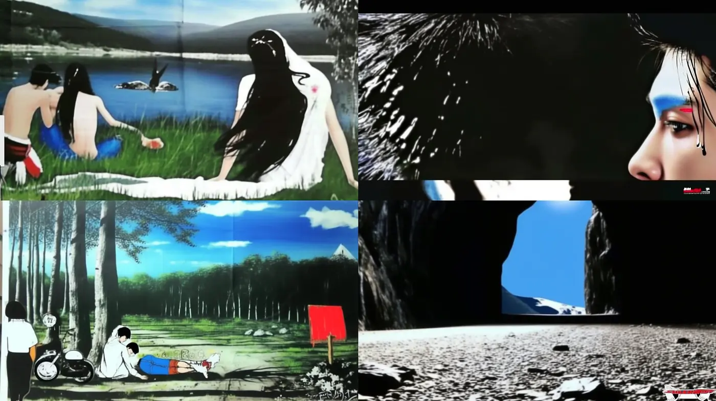 Ethereal Anime Dreamscape: A Fusion of Surrealism and Manga-Inspired Vistas - Midjourney sref style