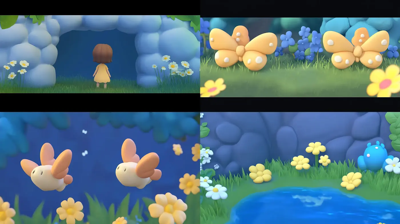 Enchanted Pastel Dreamscape: A Whimsical Animation Style Journey - Midjourney sref style