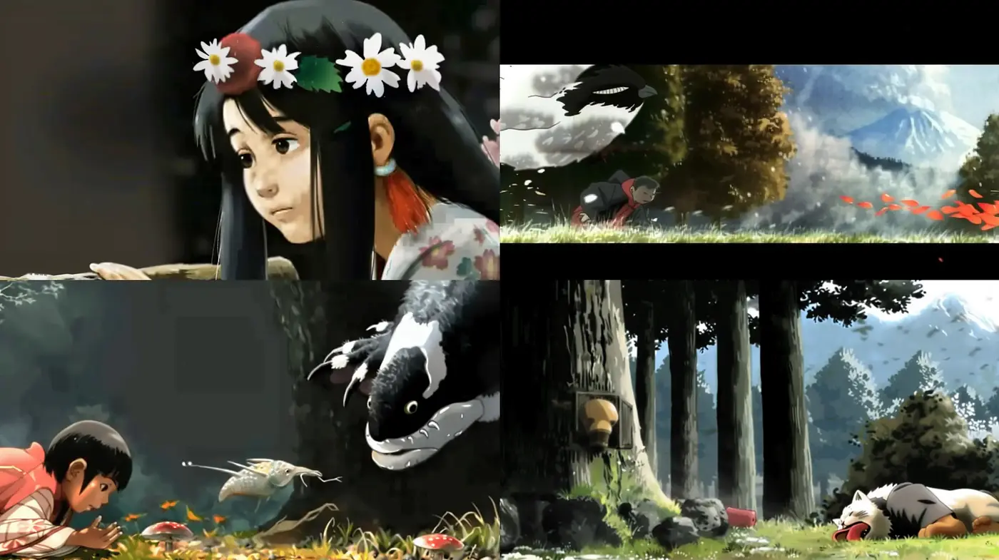 Ethereal Nature-Inspired Anime Artistry - Midjourney sref style