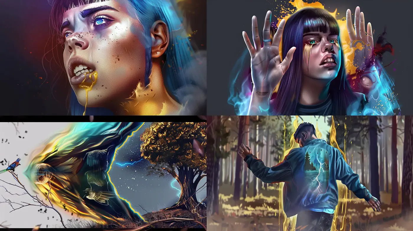 Ethereal Luminescence in Hyper-Realistic Portraiture - Midjourney sref style