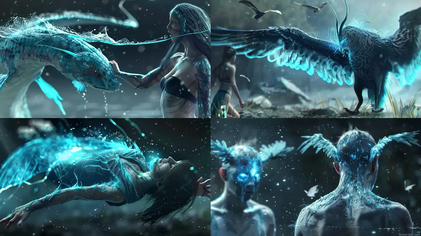 Ethereal Luminescence in Fantastical Realms - Midjourney sref style