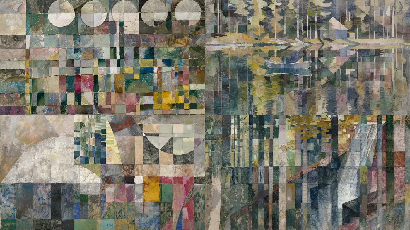 Ethereal Dreamscapes of Surreal Serenity in Muted Hues - Midjourney sref style