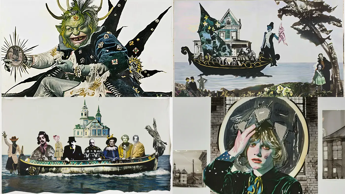 Ethereal Whimsy and Surreal Storybook Fusion - Midjourney sref style