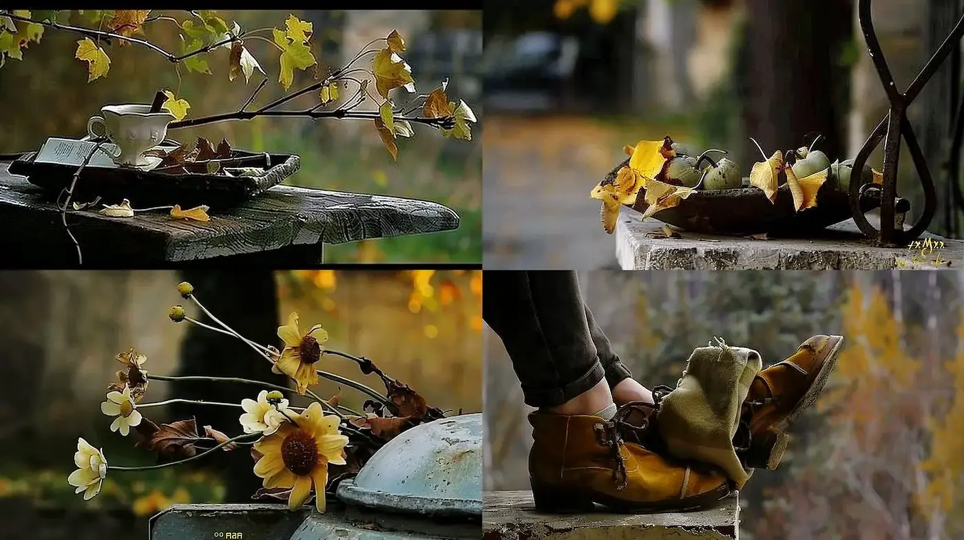 Nature-Inspired Aesthetic with a Touch of Nostalgia and Serenity - Midjourney sref style