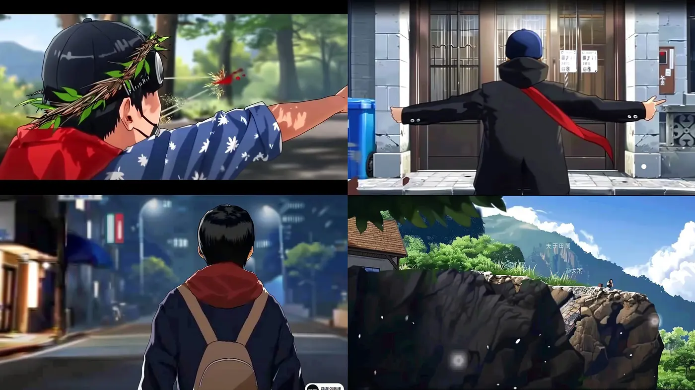 Harmonious Anime-Inspired Vistas with a Melancholic Palette - Midjourney sref style