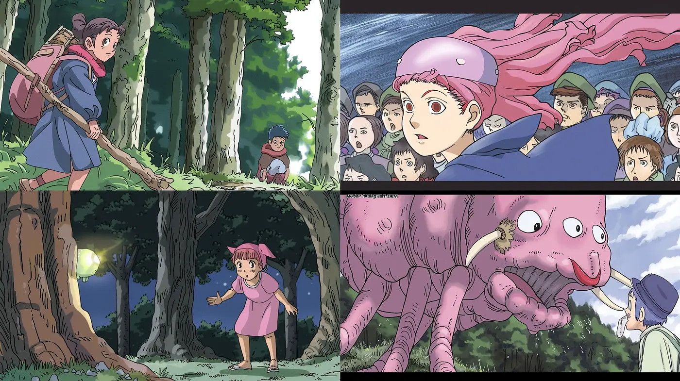 Consistent Whimsical Anime-Inspired Adventure - Midjourney sref style