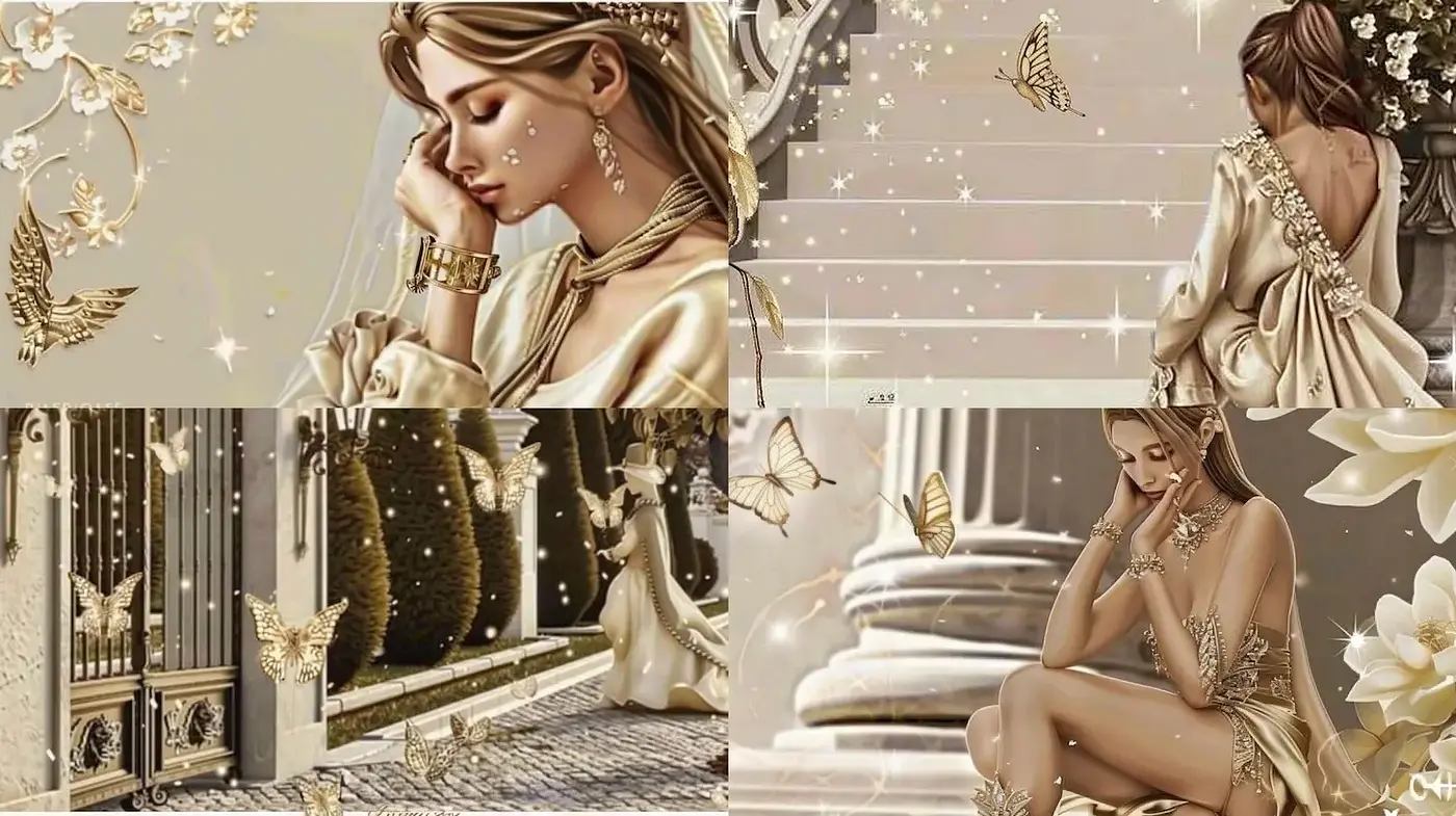 Elegant and Ethereal Depiction of Grace and Serenity - Midjourney sref style