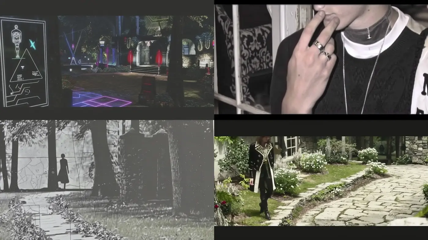 Gloomy Cinematic Tapestry with Neo-noir and Expressionist Undertones - Midjourney sref style