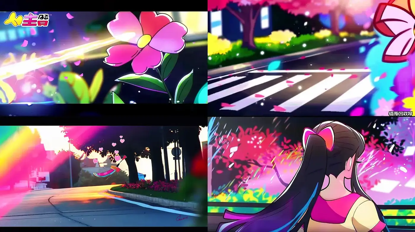Vibrant and Whimsical Illustrations with a Playful Essence - Midjourney sref style