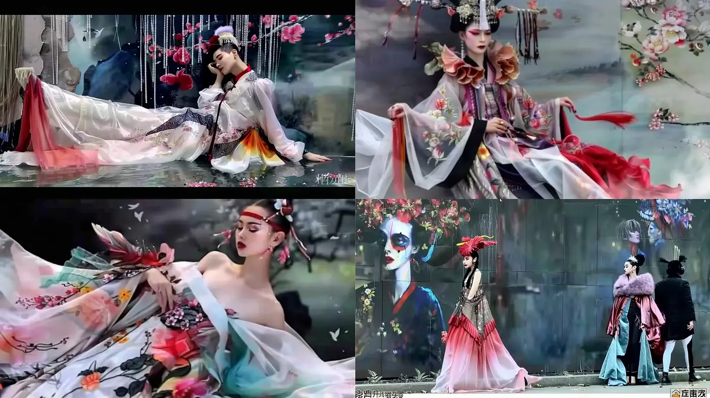 Ephemeral Elegance in Surreal Courtly Scenes - Midjourney sref style