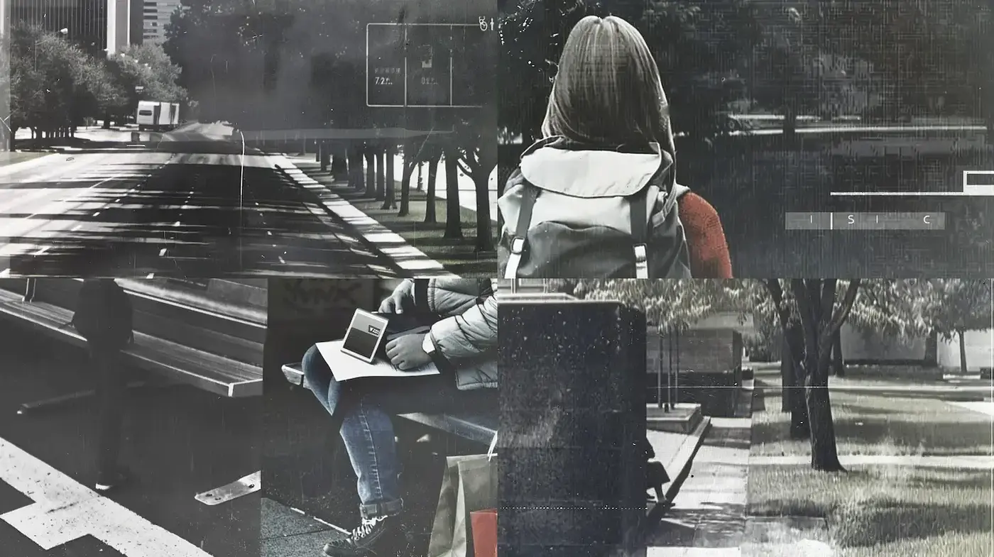 Modern Digital Collage with Urban Influence - Midjourney sref style