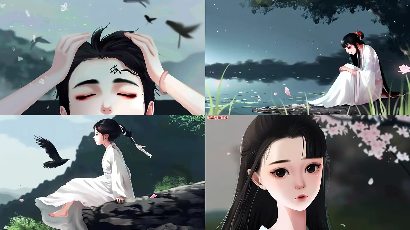 Ethereal Whispers of an Oriental Dream - Midjourney sref style