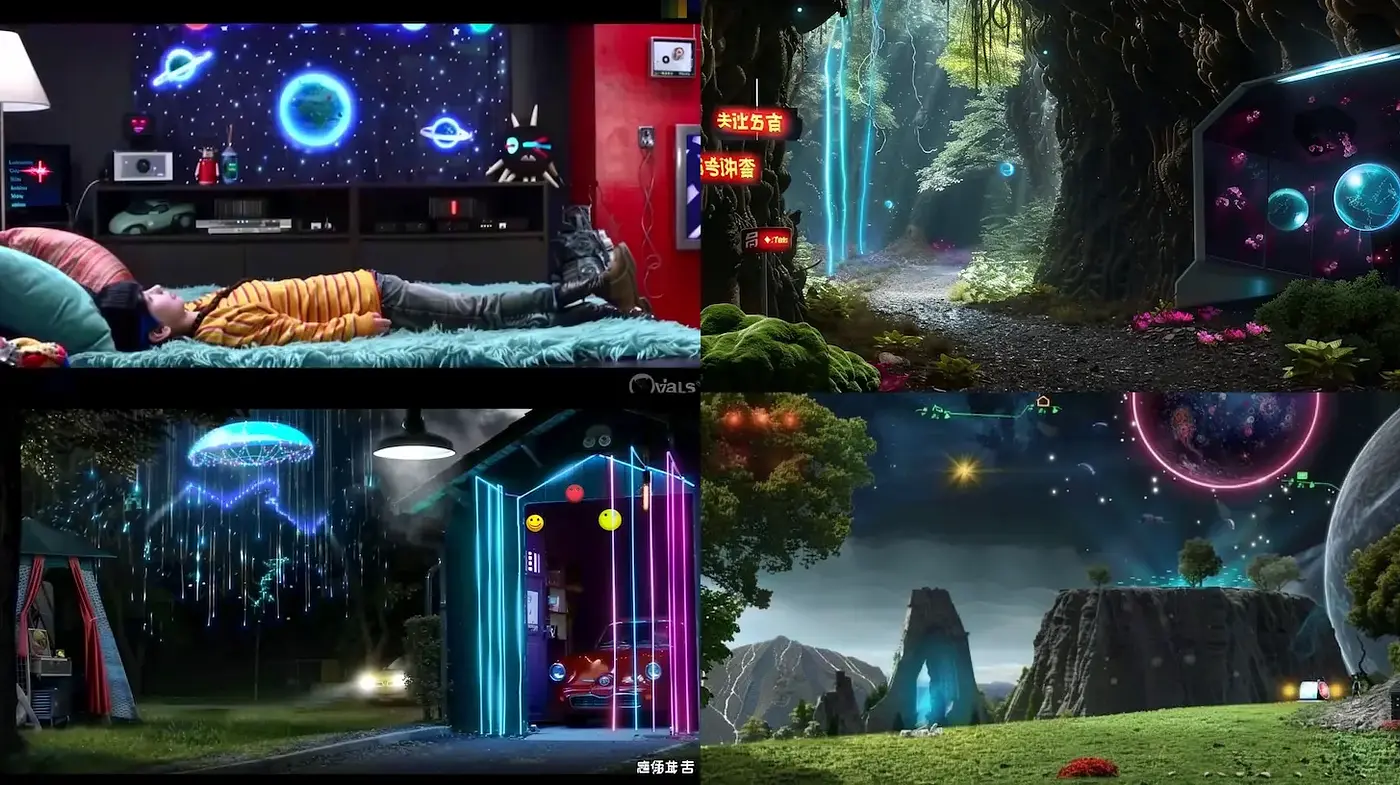 Futuristic and Whimsical Fusion of Nature and Technology - Midjourney sref style