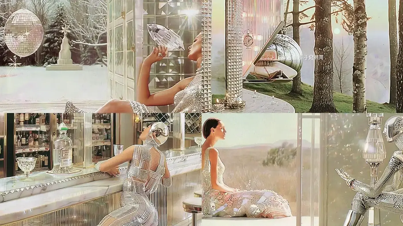 Futuristic Elegance with a Hint of Nostalgia - Midjourney sref style