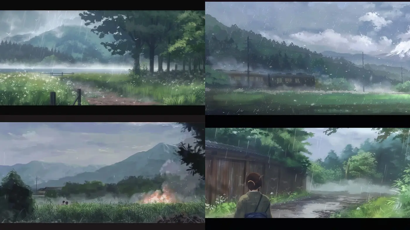 Tranquil Serenity in Misty Hues: A Consistent Journey Through Luminous Nature - Midjourney sref style