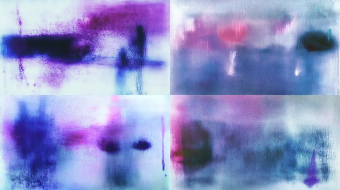 Ethereal Hues and Soft Textures: A Study in Abstract Expressionism - Midjourney sref style