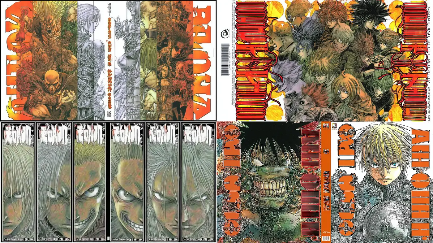 Dynamic and Intense Manga Art Style with Grunge Influences - Midjourney sref style