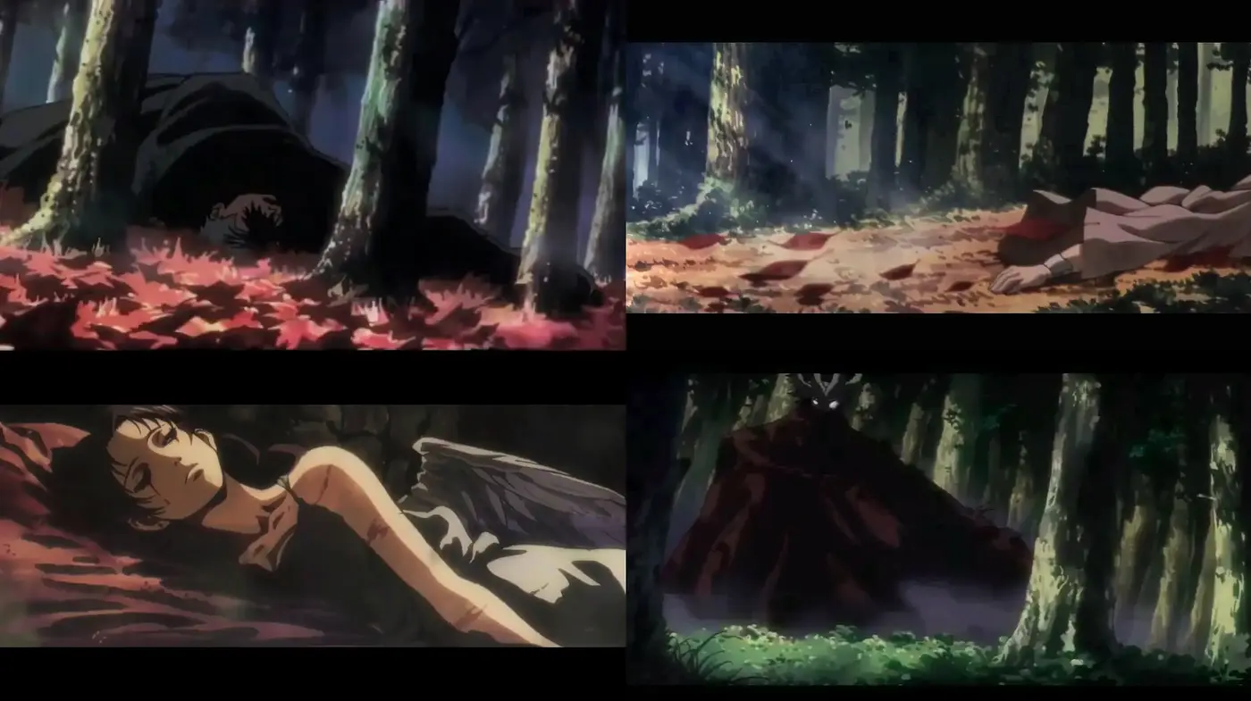 Enchanted Forest Dreamscape in Anime Watercolor - Midjourney sref style