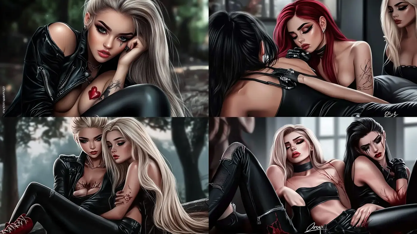 Glossy Hyperrealism with High Contrast and Saturated Tones - Midjourney sref style