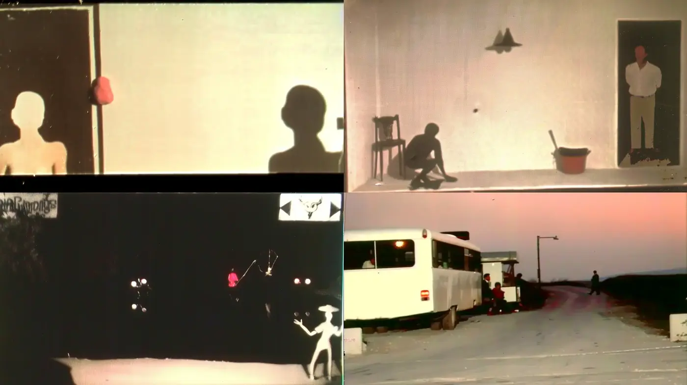 Ephemeral Silhouettes and Warm Hues: A Study in Surreal Shadows - Midjourney sref style