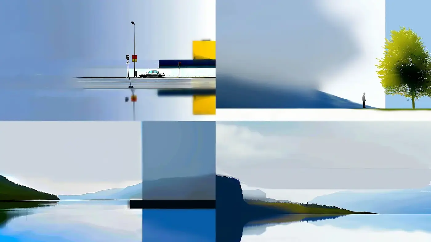 Contemporary Minimalism with a Soothing Aesthetic - Midjourney sref style