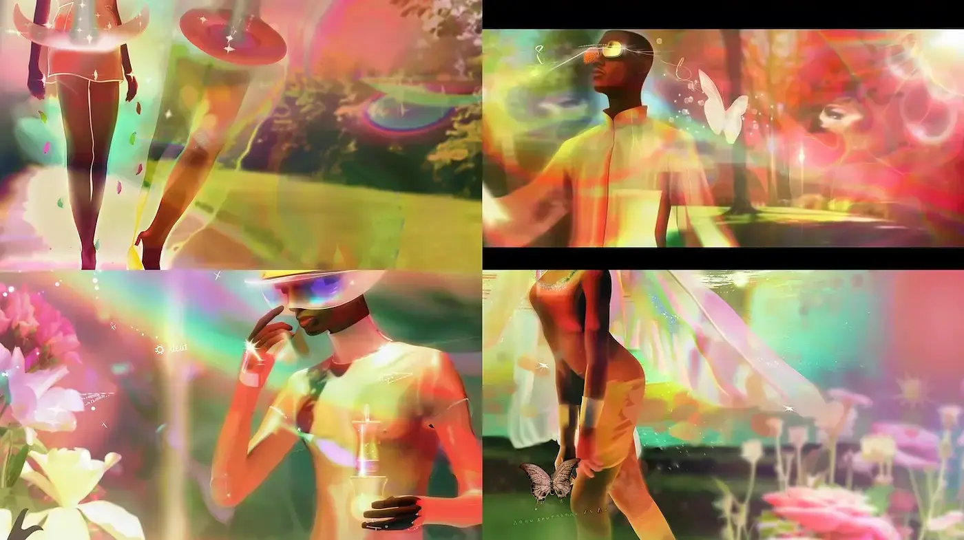 Evocative and Dreamy Chromatic Play in Surreal Imagery - Midjourney sref style