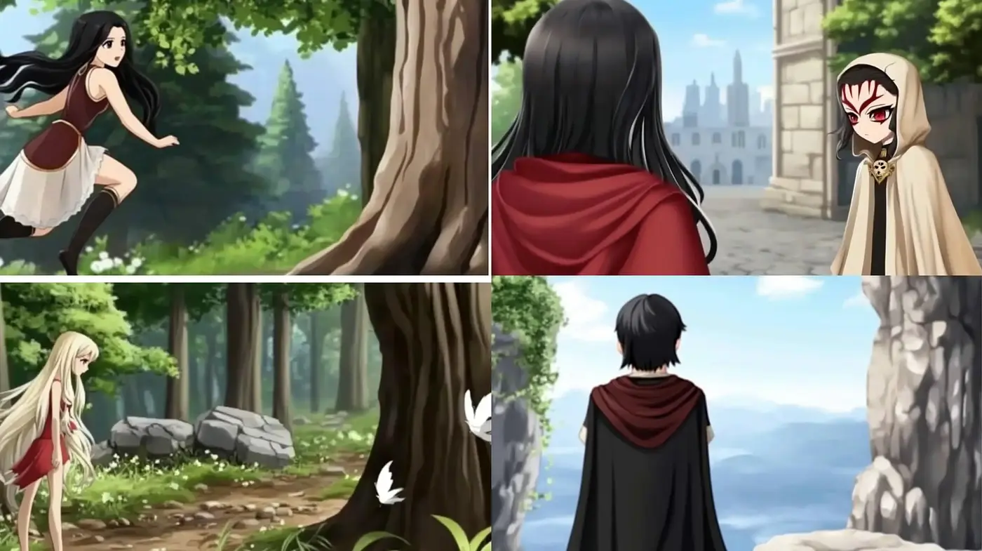 Consistent Ethereal Anime-Inspired Vistas - Midjourney sref style