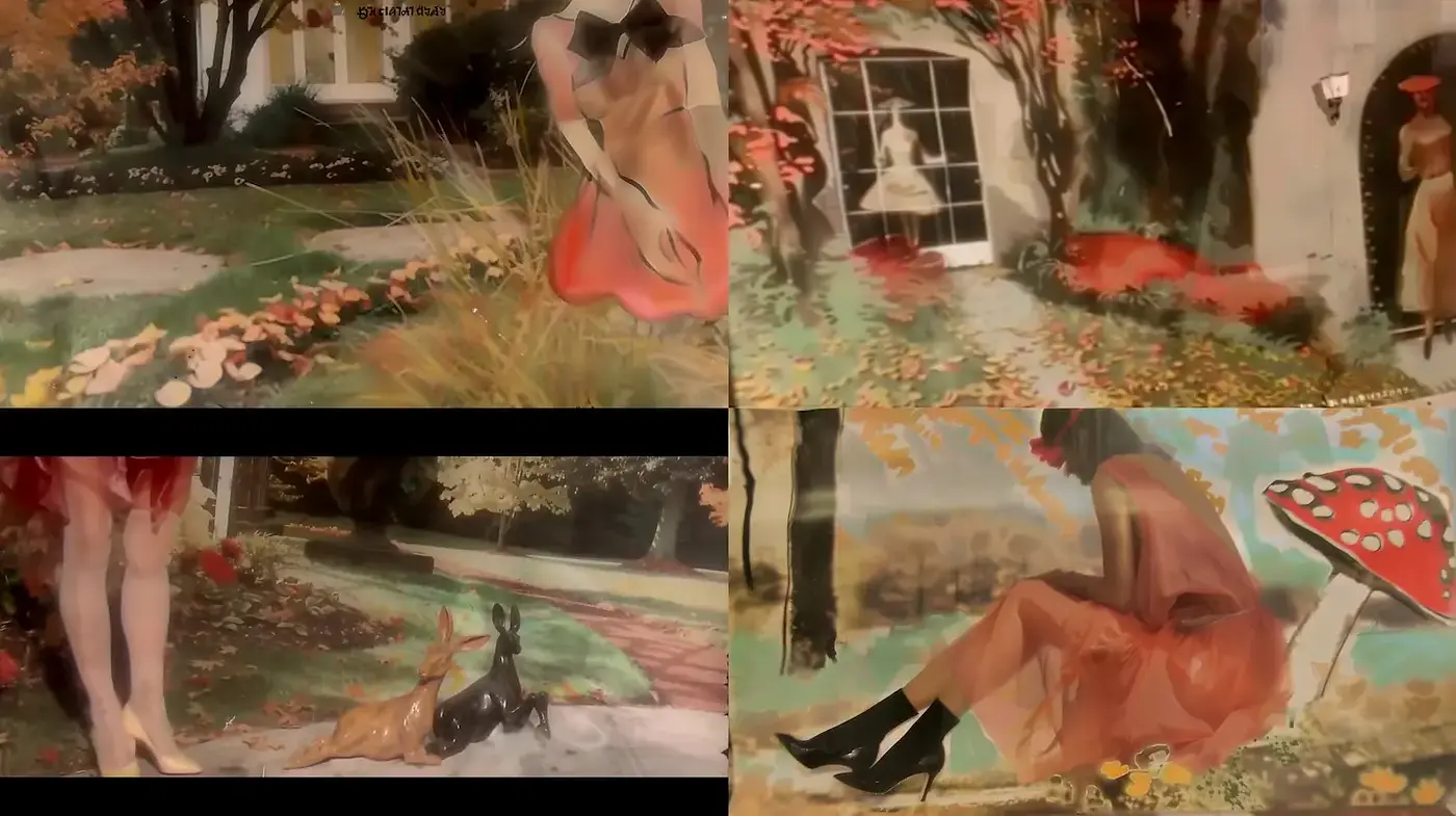 Surreal Vintage Illustrations with a Whimsical Touch - Midjourney sref style