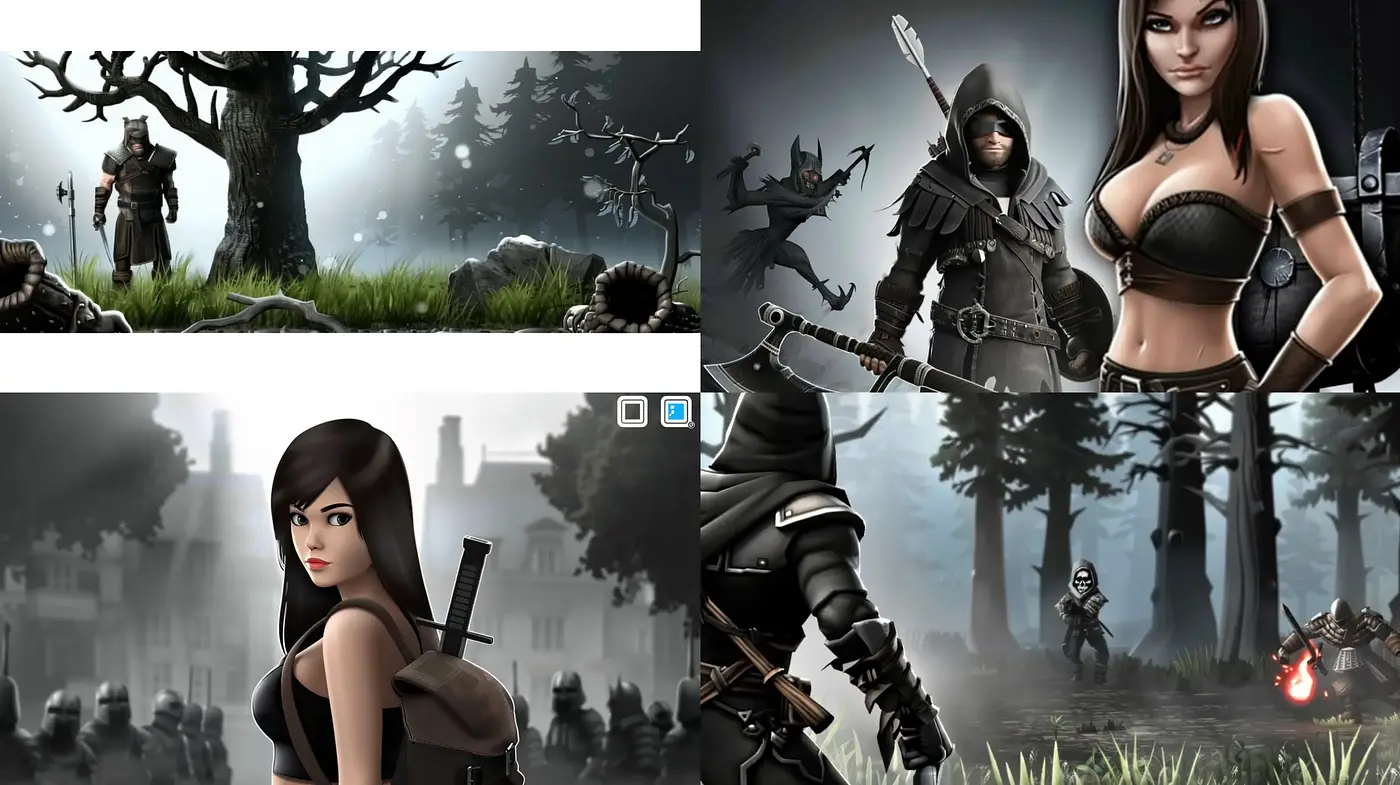 Consistent Fantasy Realism Across Diverse Scenes - Midjourney sref style