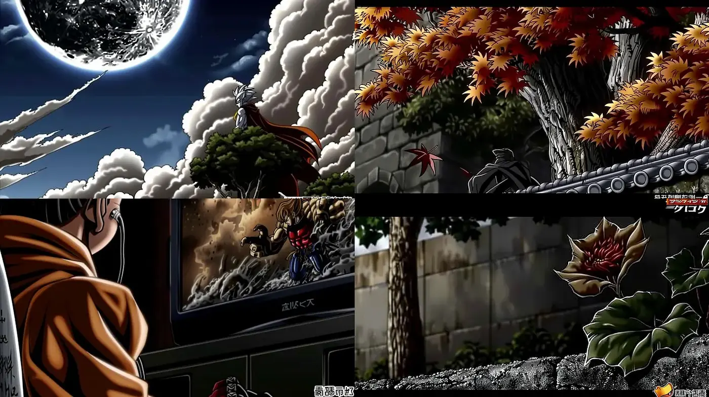 Dynamic and Expressive Digital Art with Strong Contrast and Depth - Midjourney sref style
