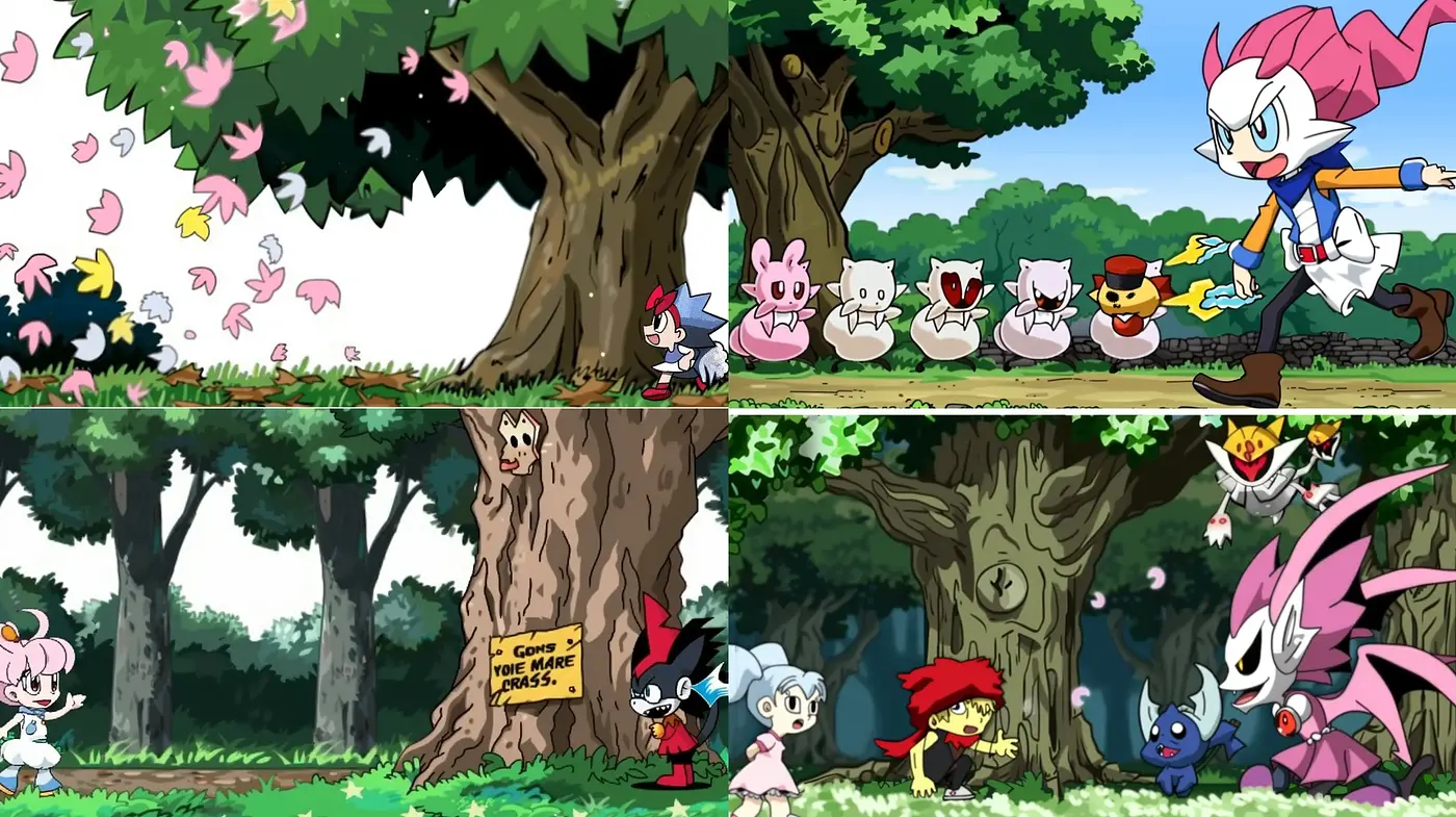 Vibrant Storybook Whimsy: A Fusion of Comic Expressiveness and Animated Detail - Midjourney sref style