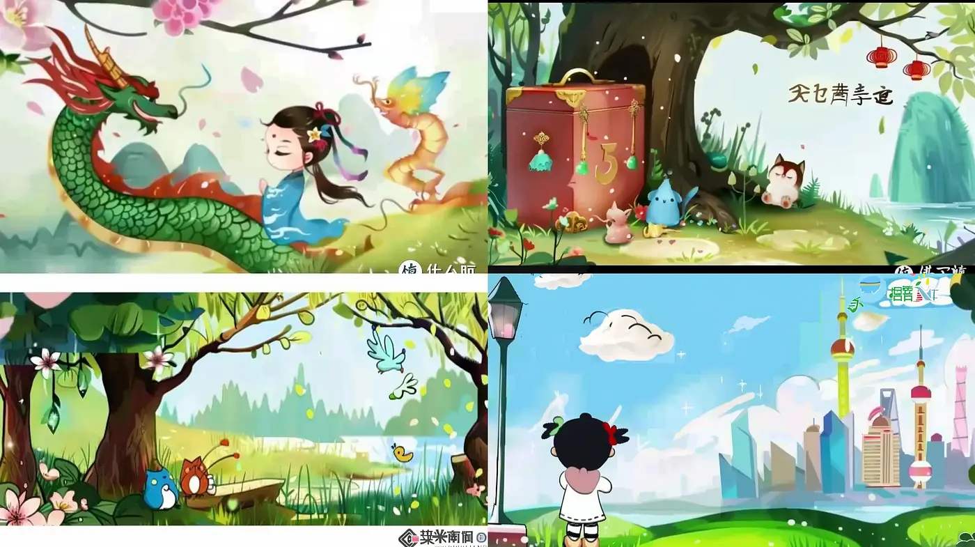 Enchanting Pastoral Symphony: Whimsical Illustration with a Harmonious Nature-Friendly Palette - Midjourney sref style
